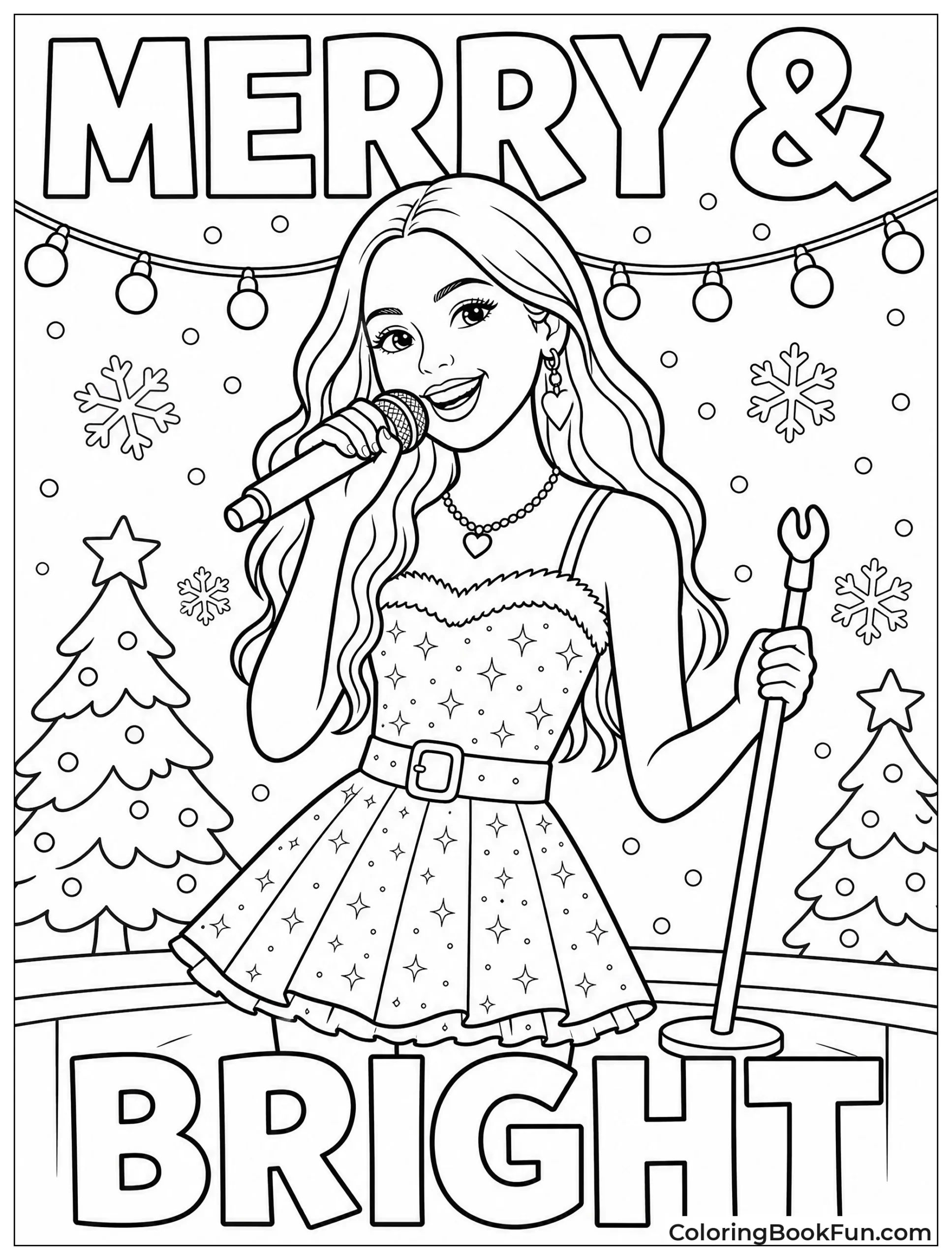 Olivia Performs in Holiday Concert