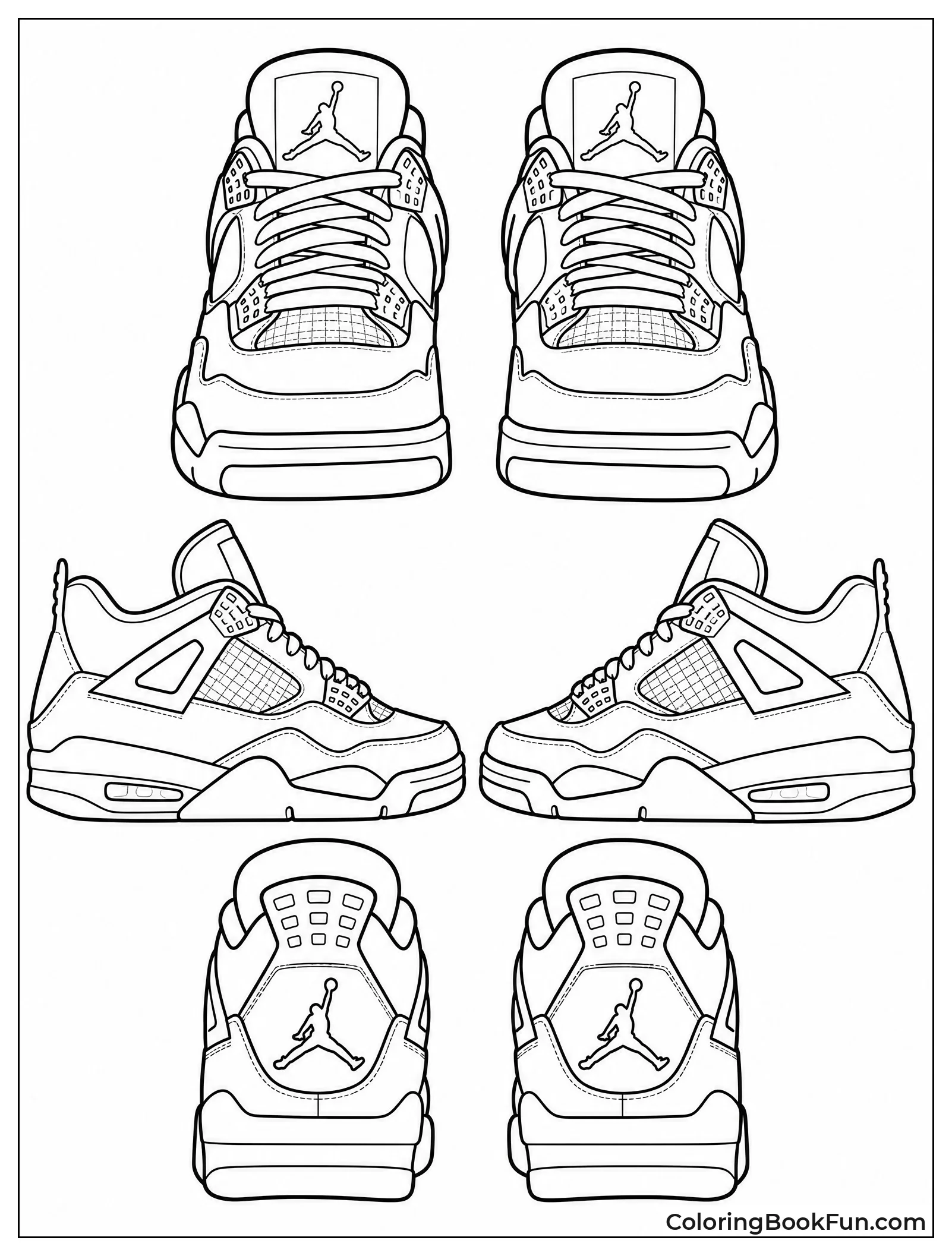 Pair of Matching Jordans