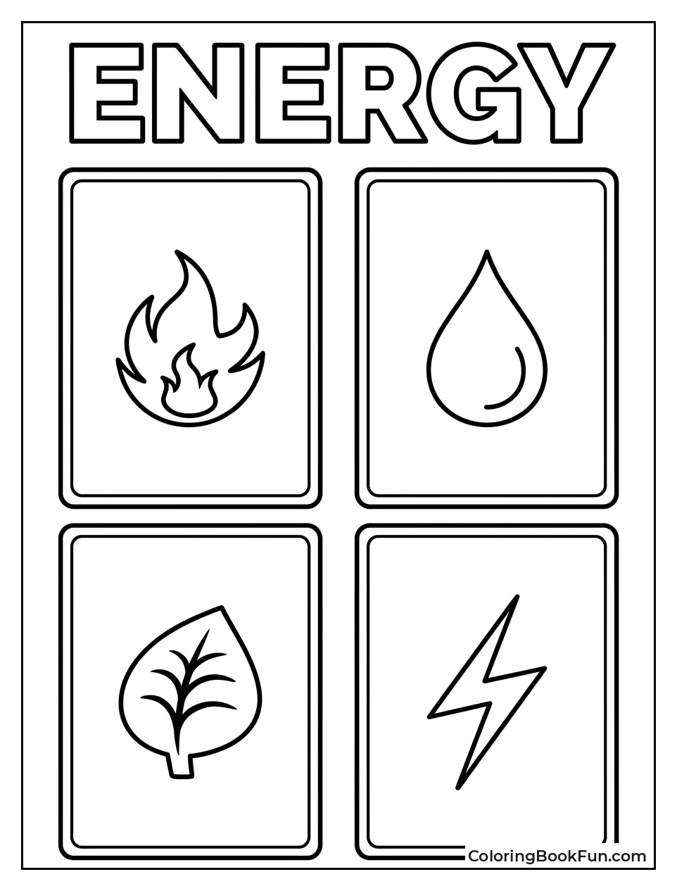 Set of Basic Energy Cards