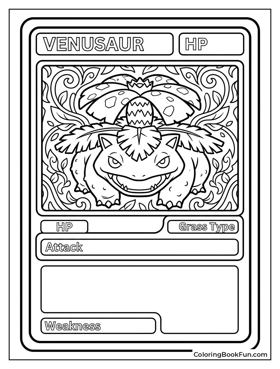 Venusaur Blooming with Big Flower