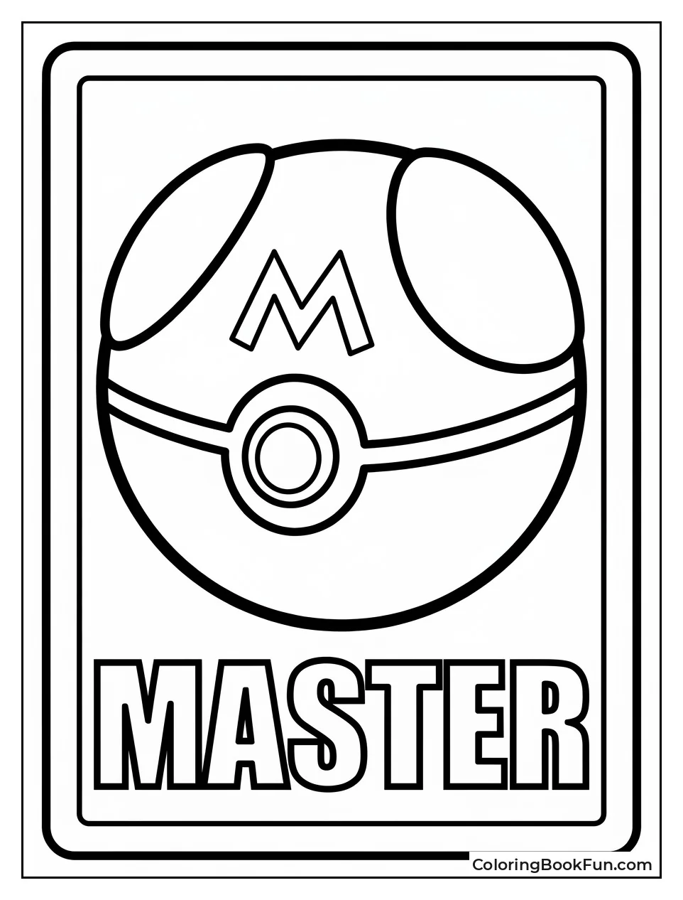 Master Ball with Shiny M