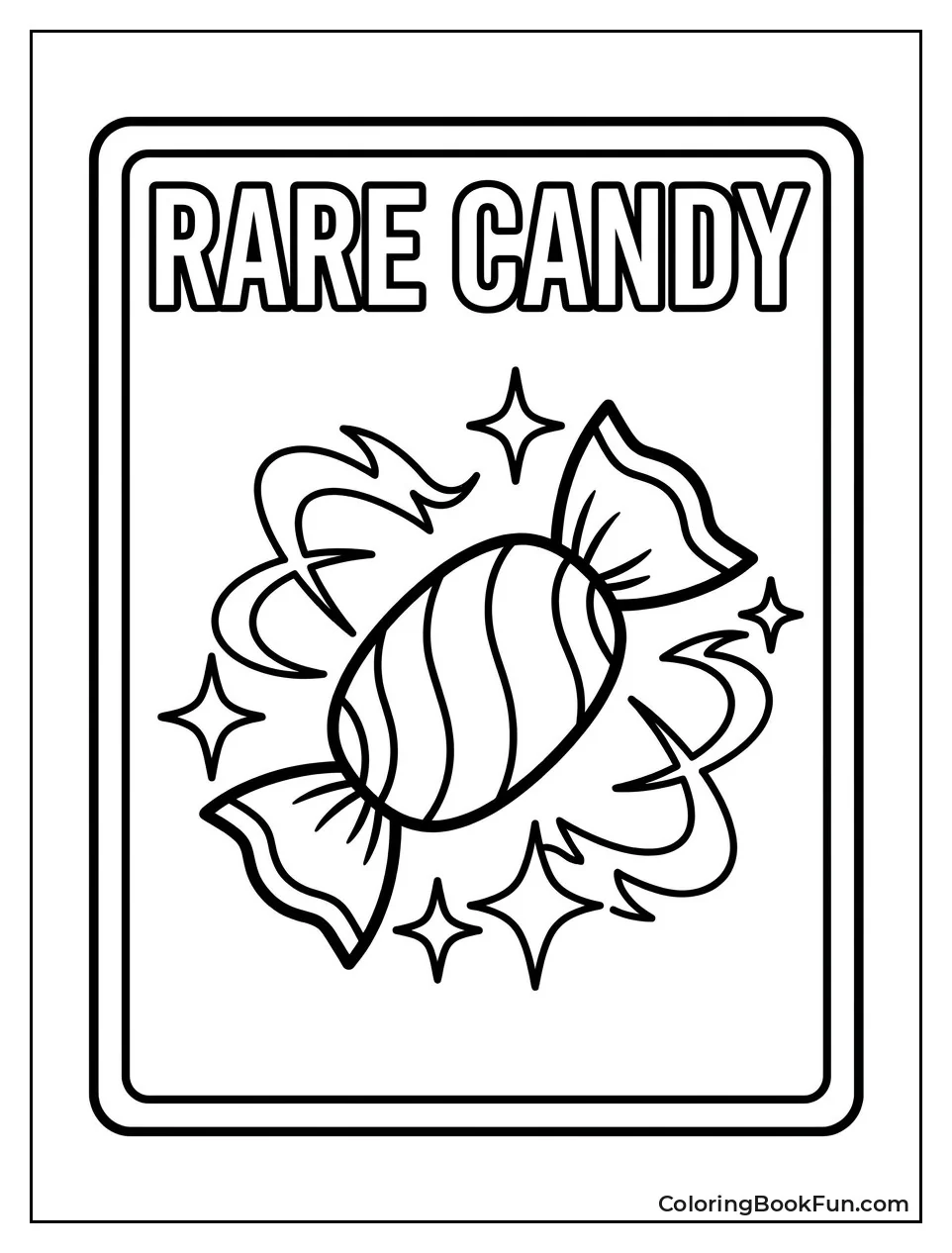 Rare Candy with Sparkles Around