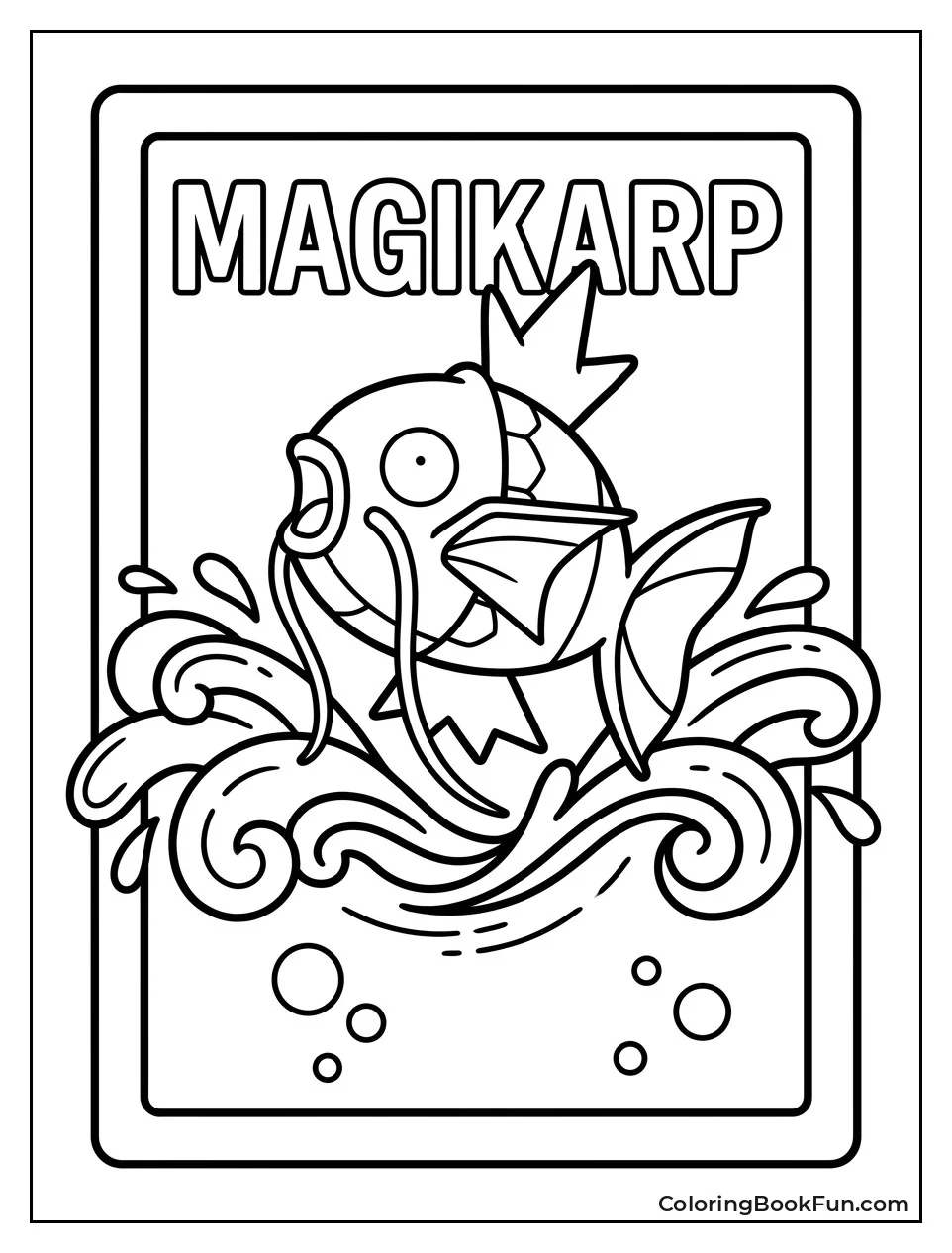 Magikarp Making Big Water Splash