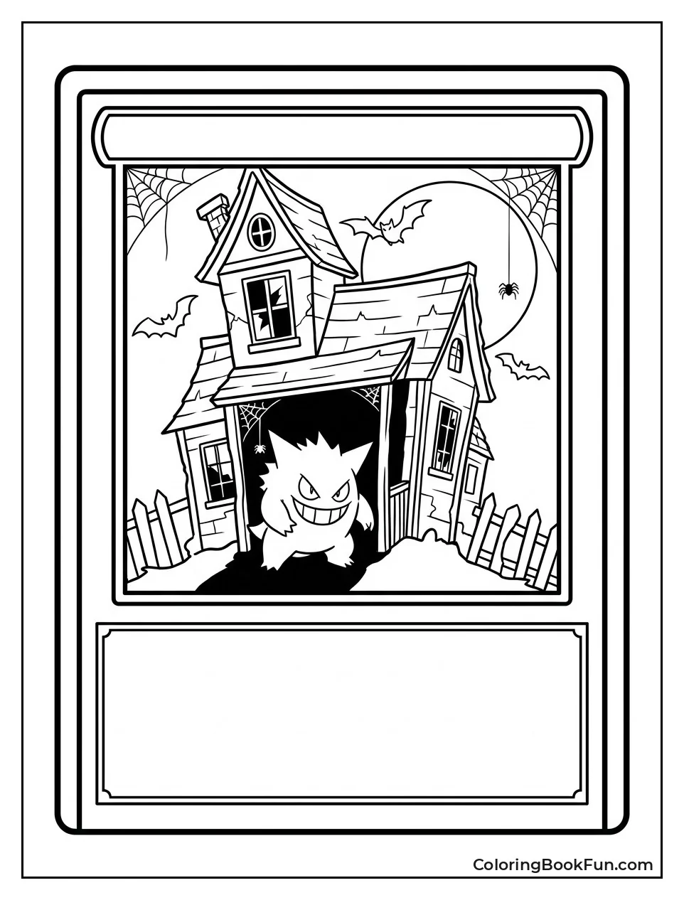 Gengar Hiding Near Haunted House