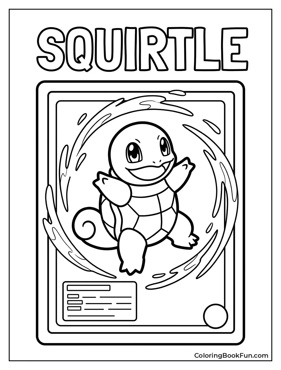 Squirtle Shooting Playful Water Gun