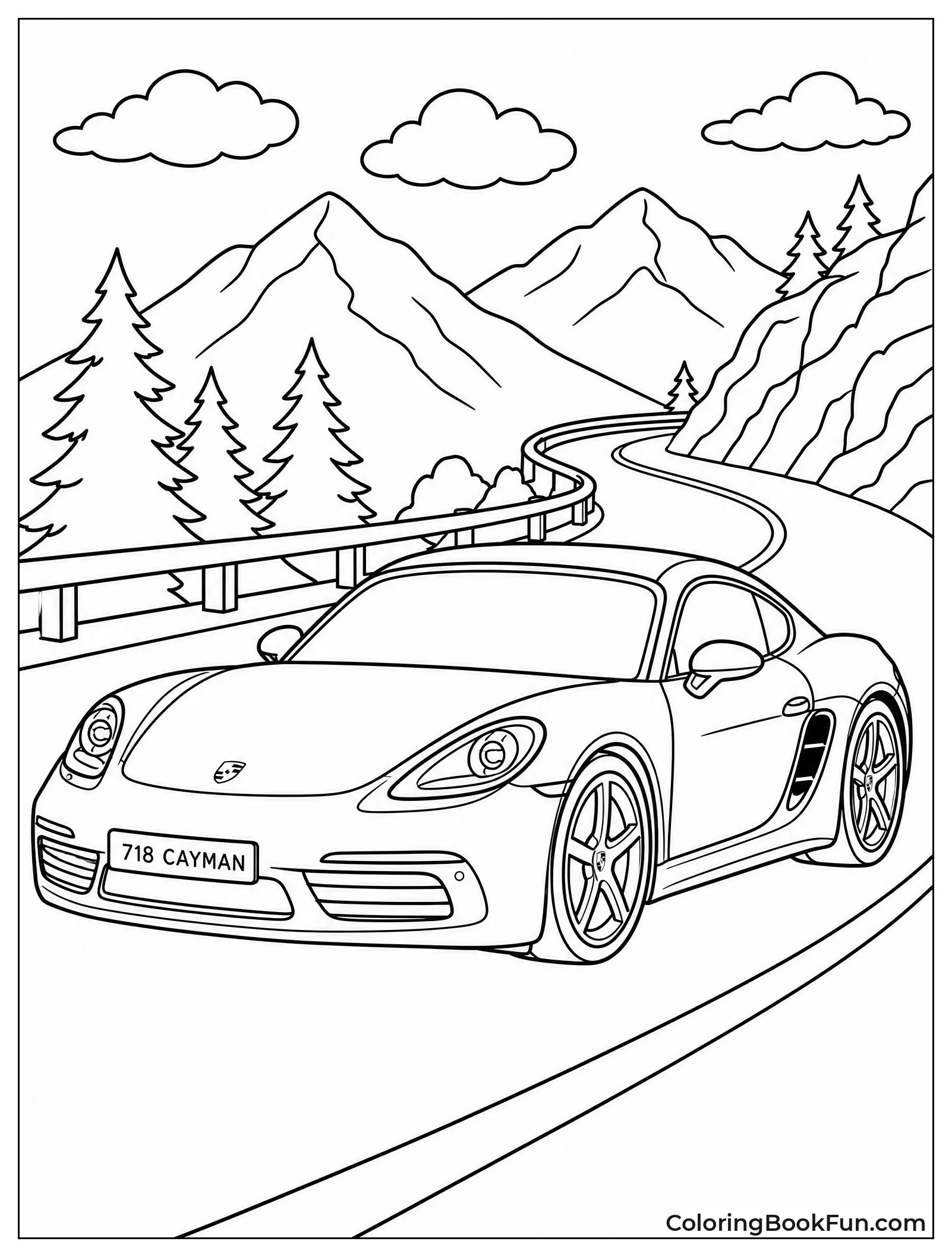 Cayman Drives Winding Mountain Road