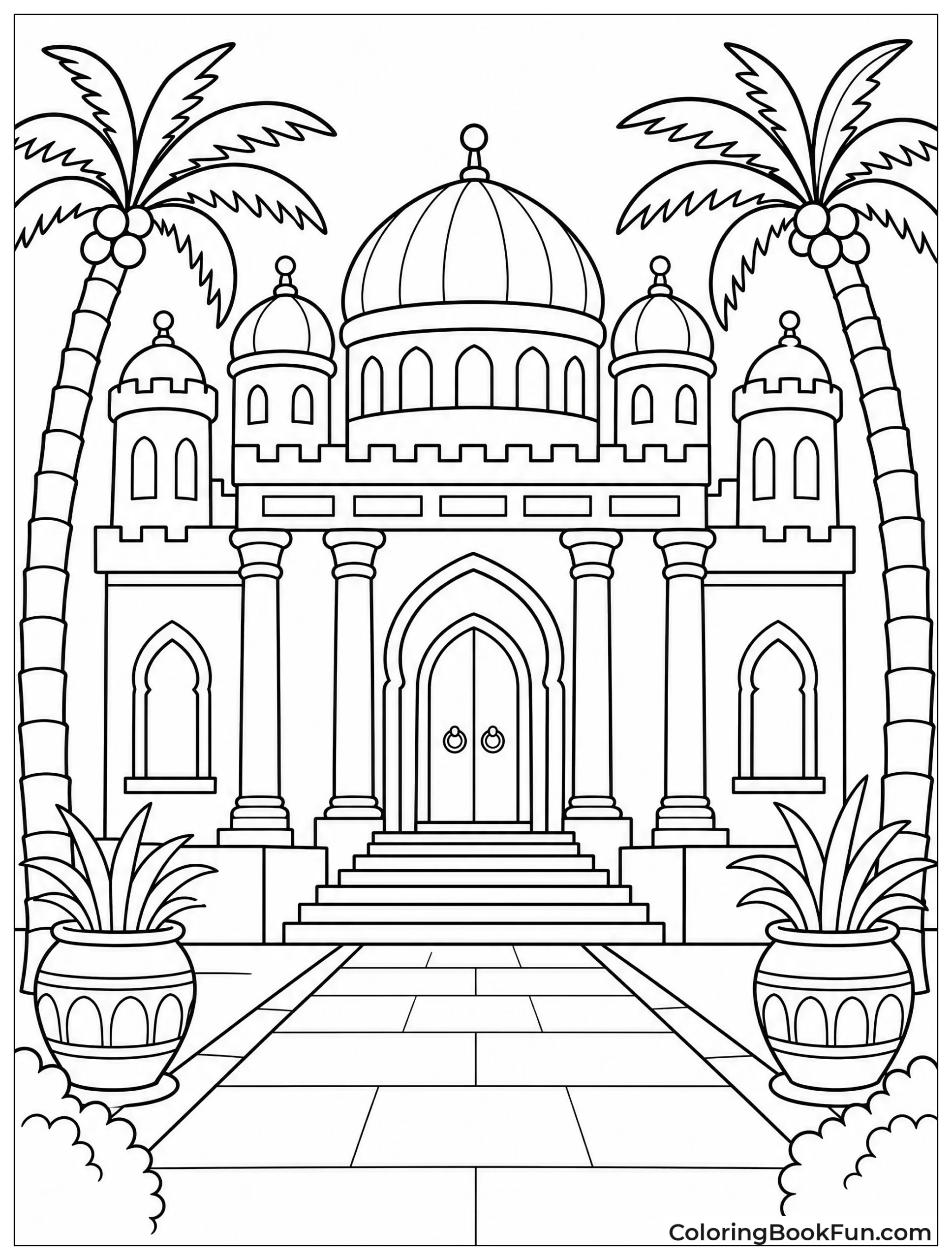 Grand Palace Stands in Shushan