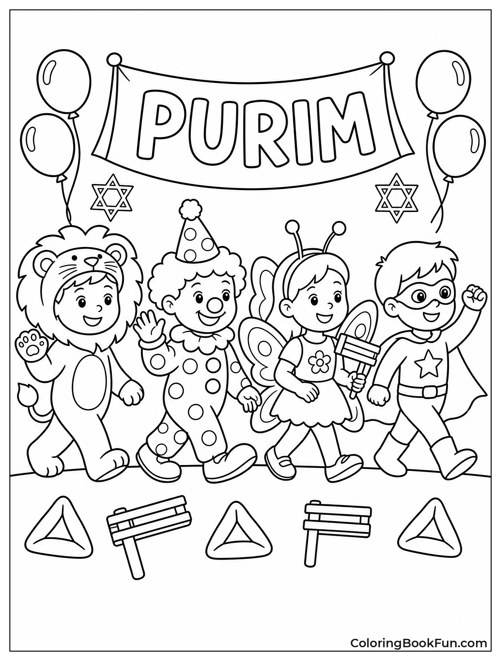 Kids March in Costume Parade