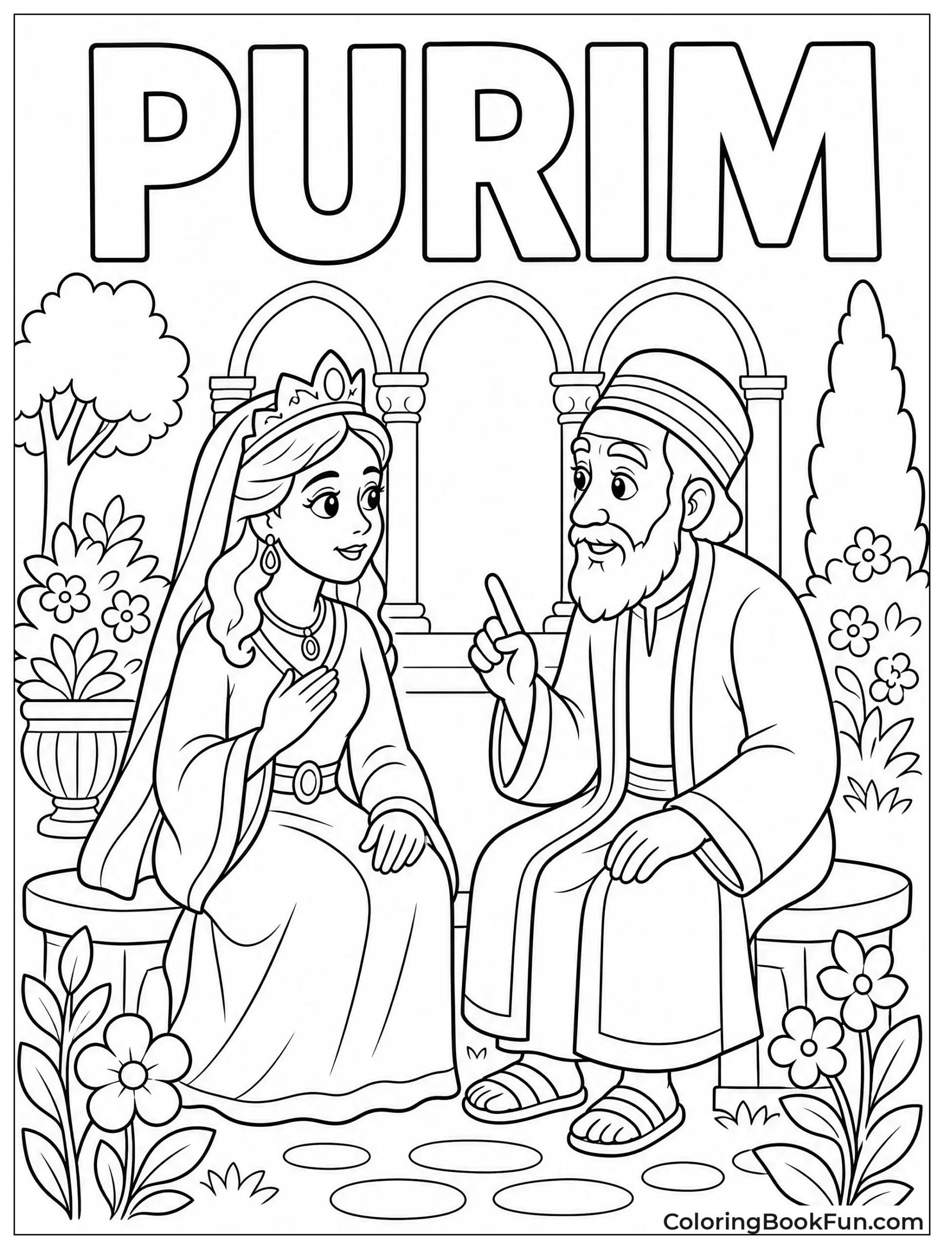 Esther and Mordecai Plan Together