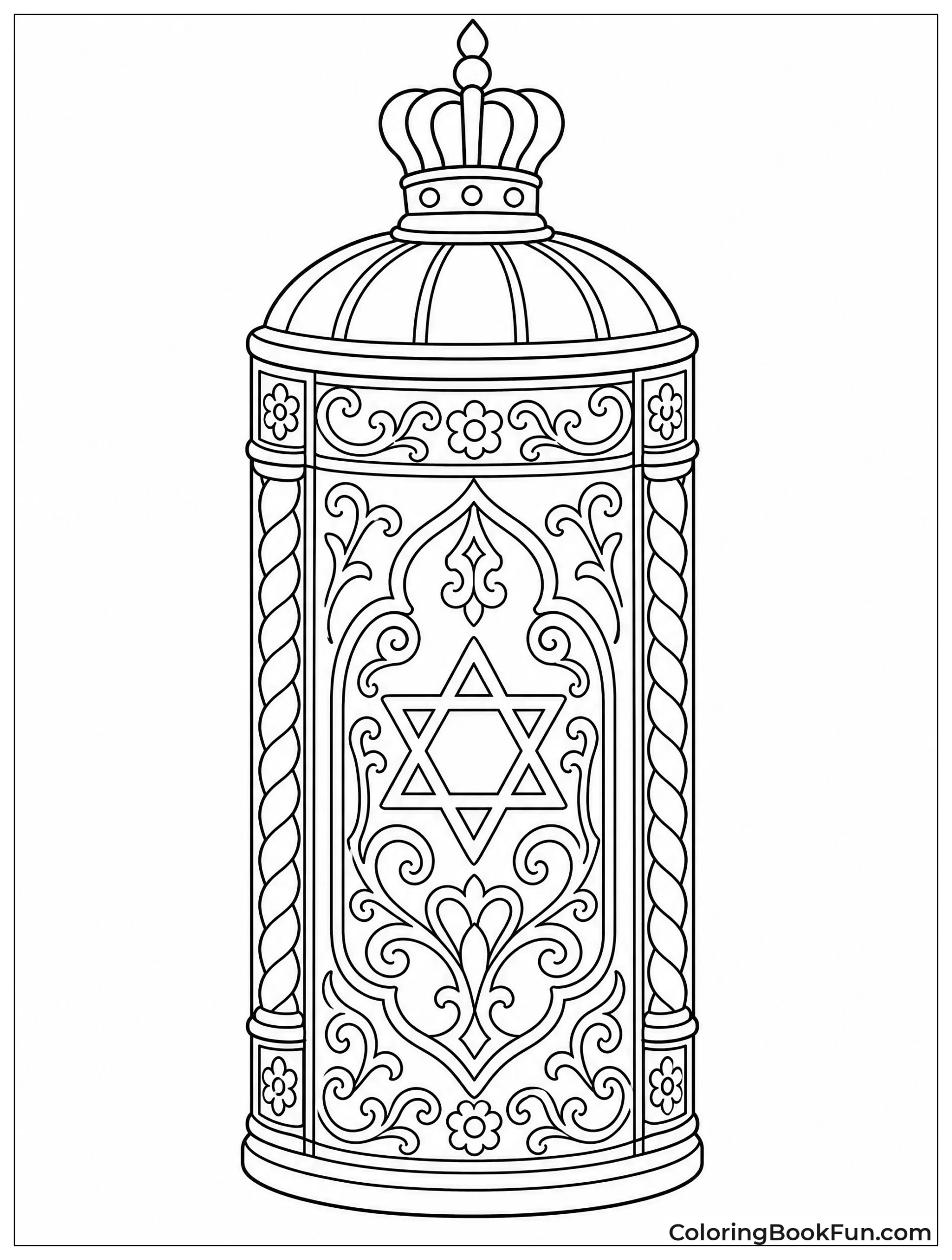Silver Case Holds the Megillah