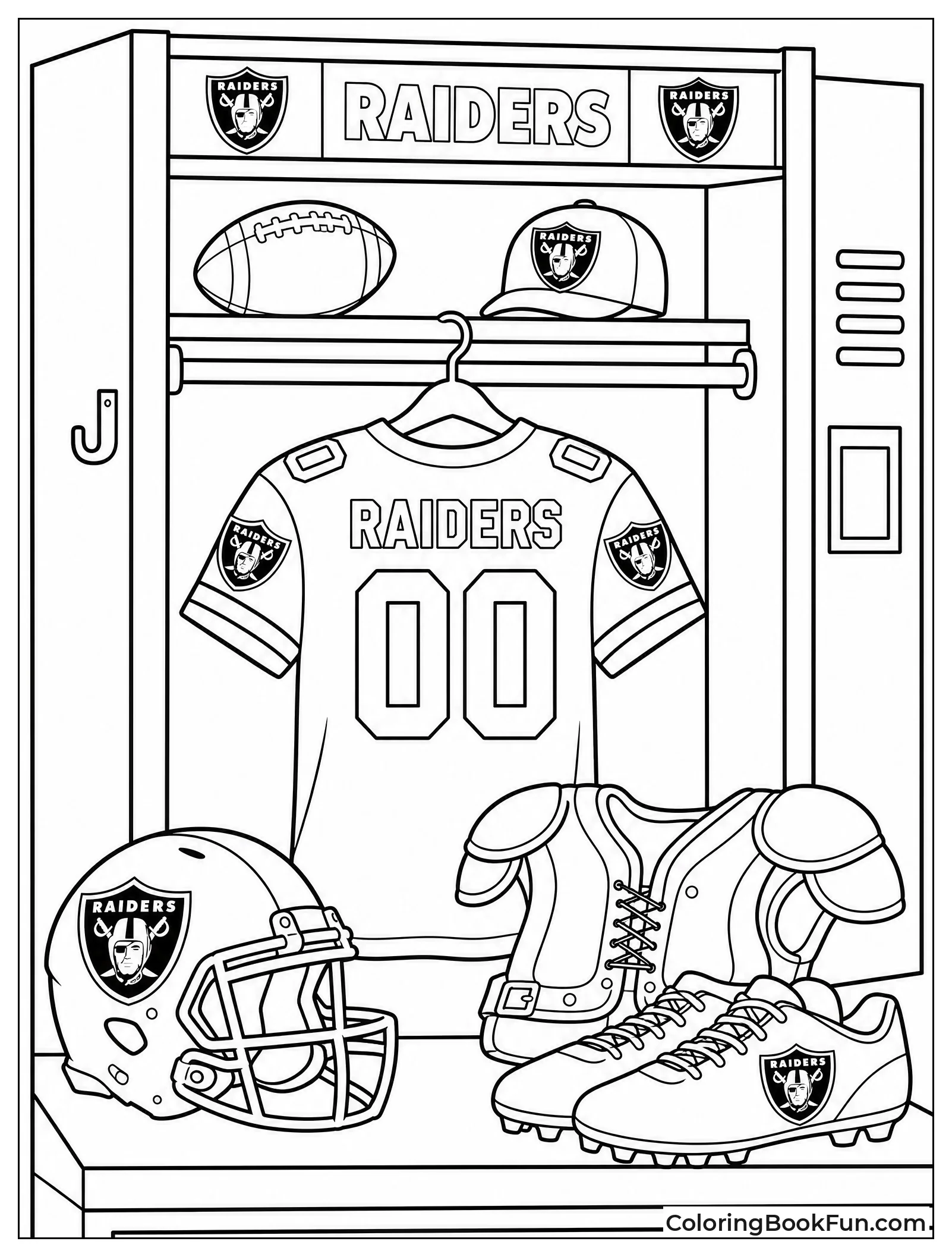 Jersey Hangs in Quiet Locker