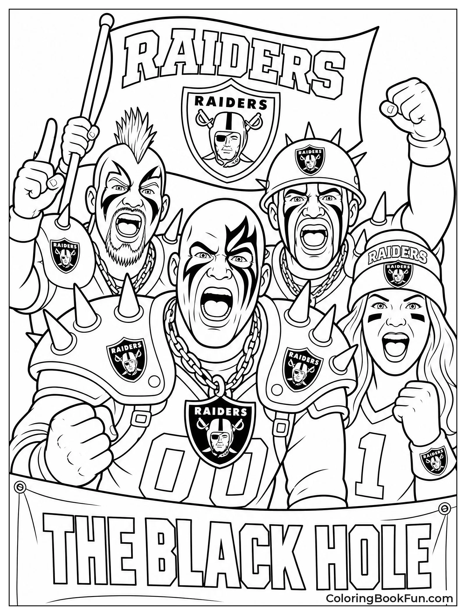 Fans Cheer in Black Hole
