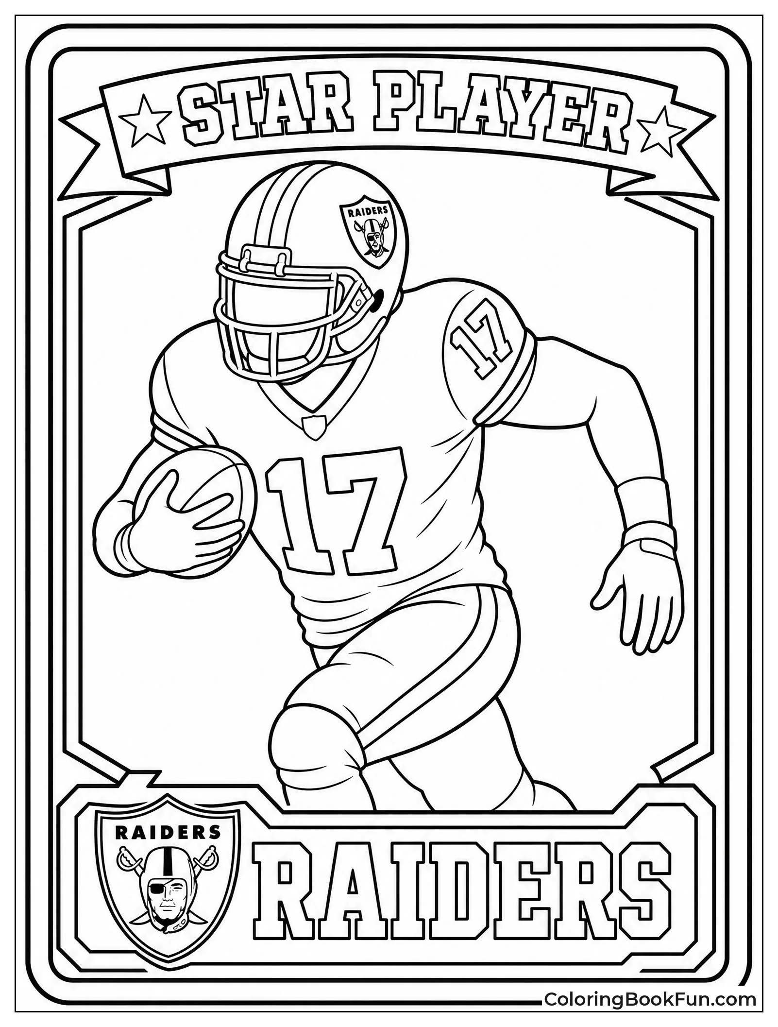 Trading Card With Star Player