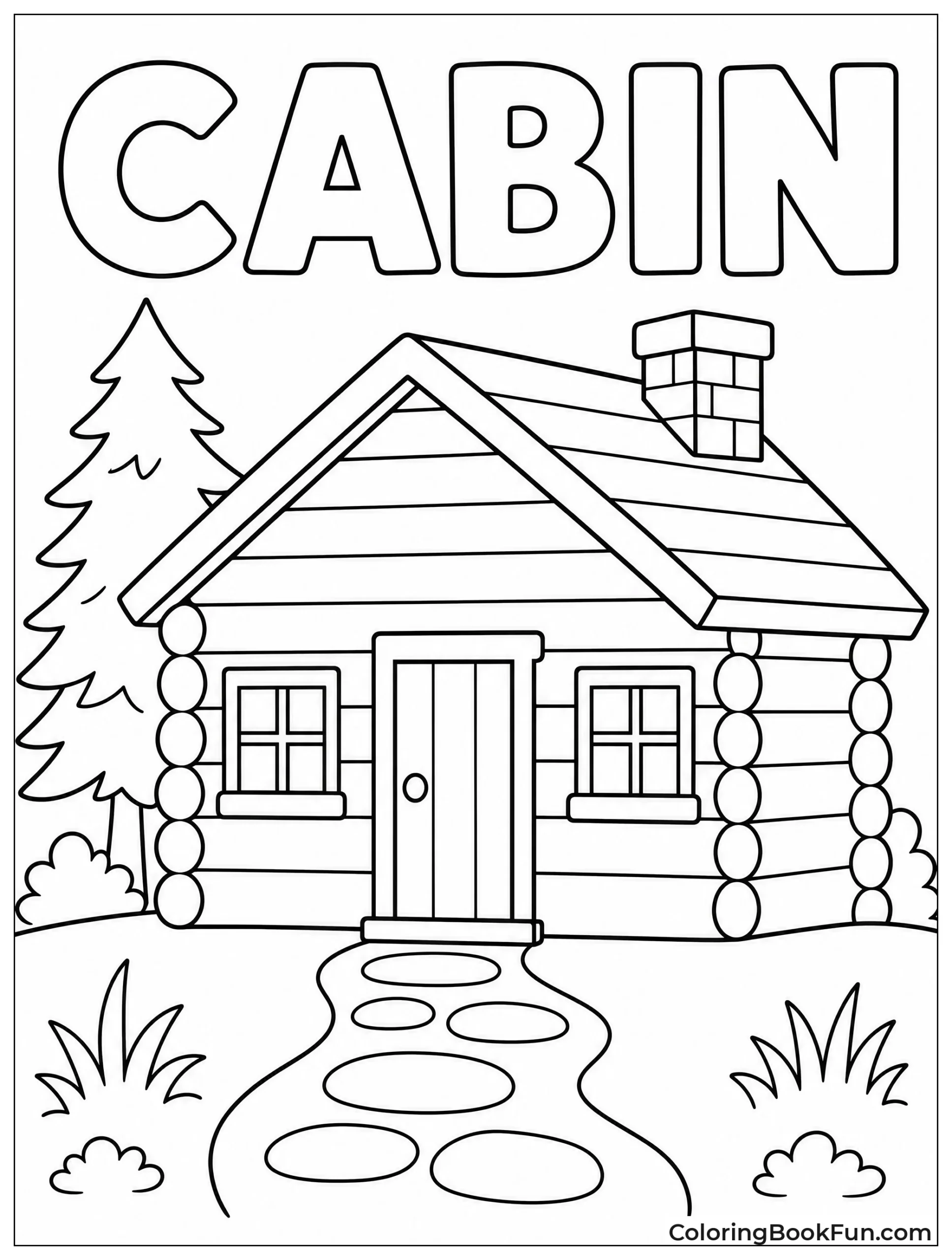 Simple Cabin for Kids