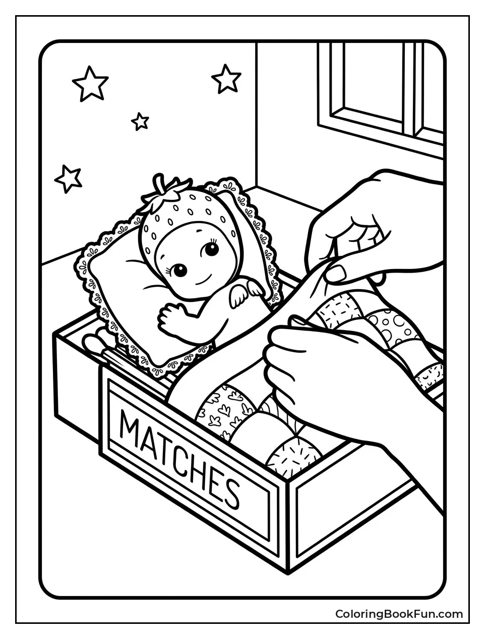 Sonny Angel Sleeping in Matchbox Bed