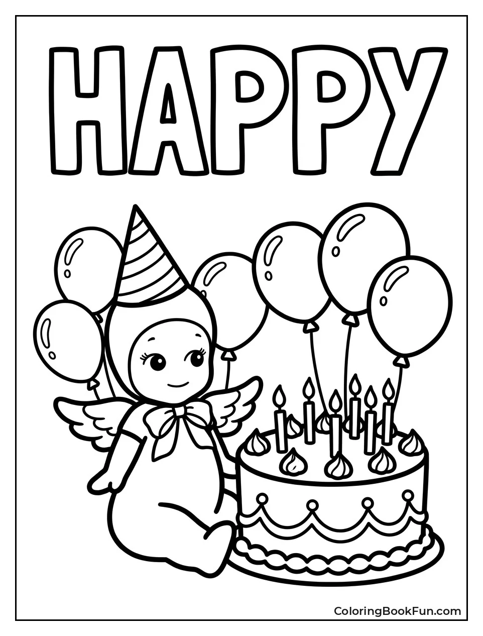 Sonny Angel with Birthday Cake