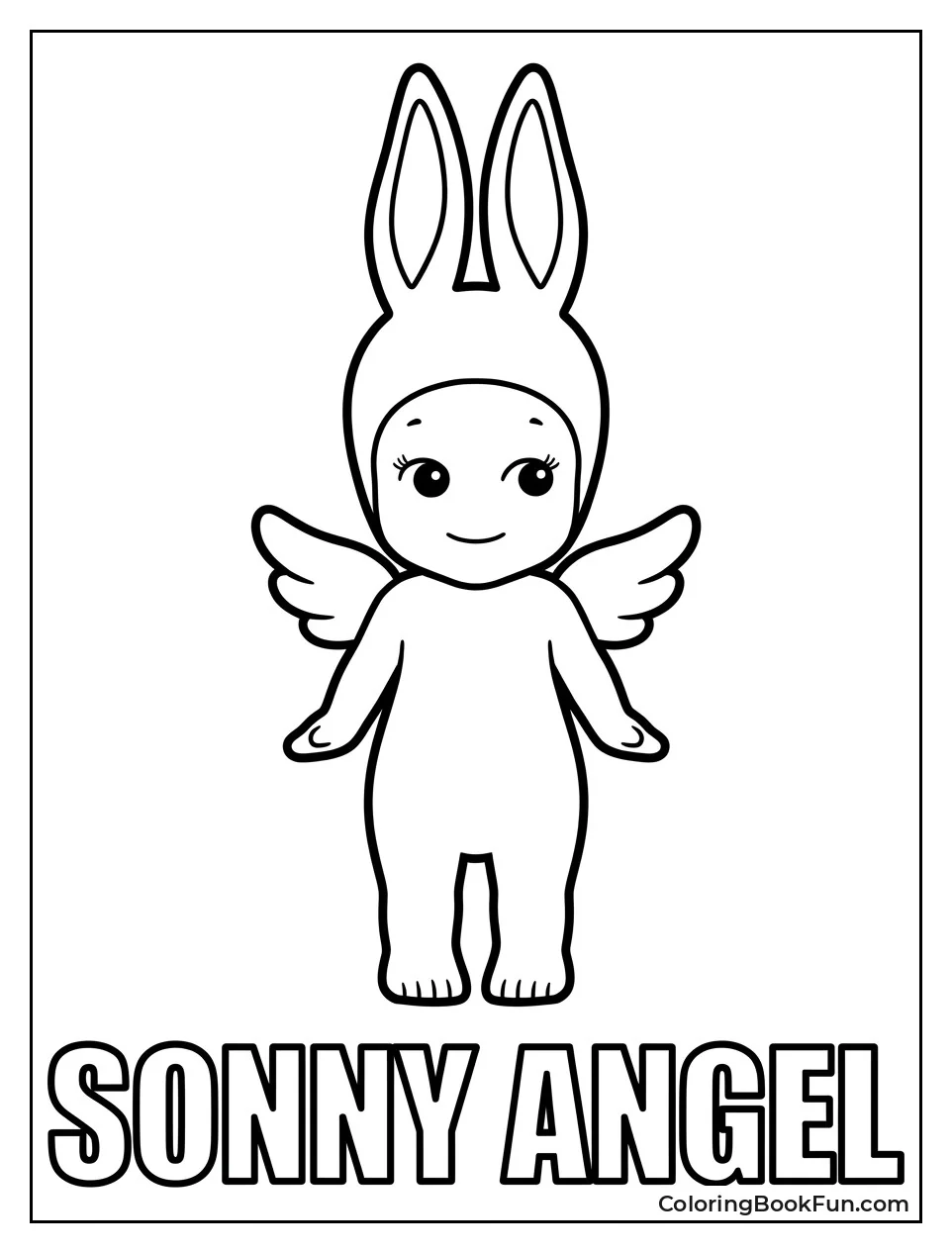 Rabbit Sonny Angel Simple Portrait