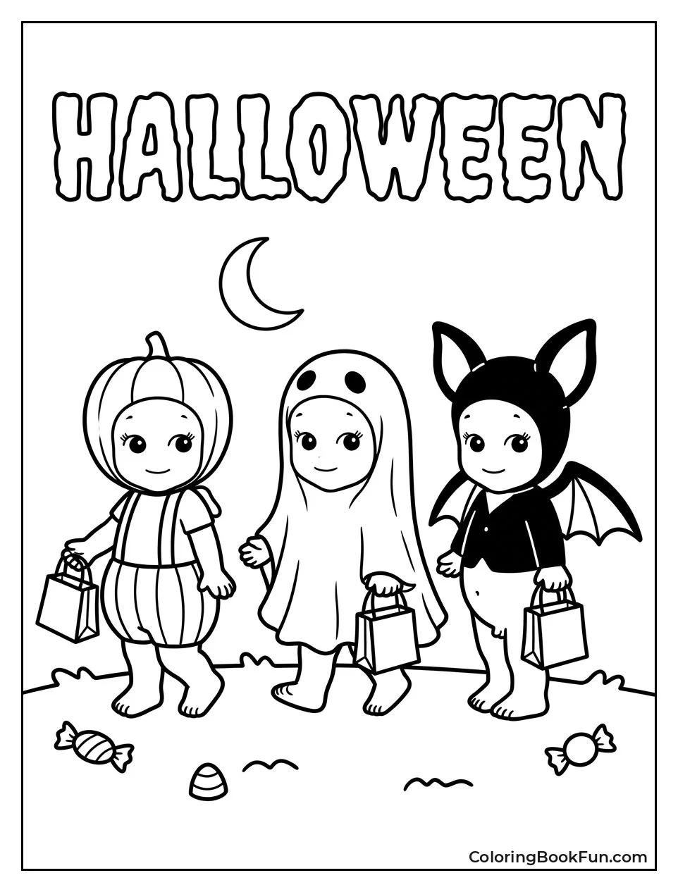 Sonny Angels Trick or Treating