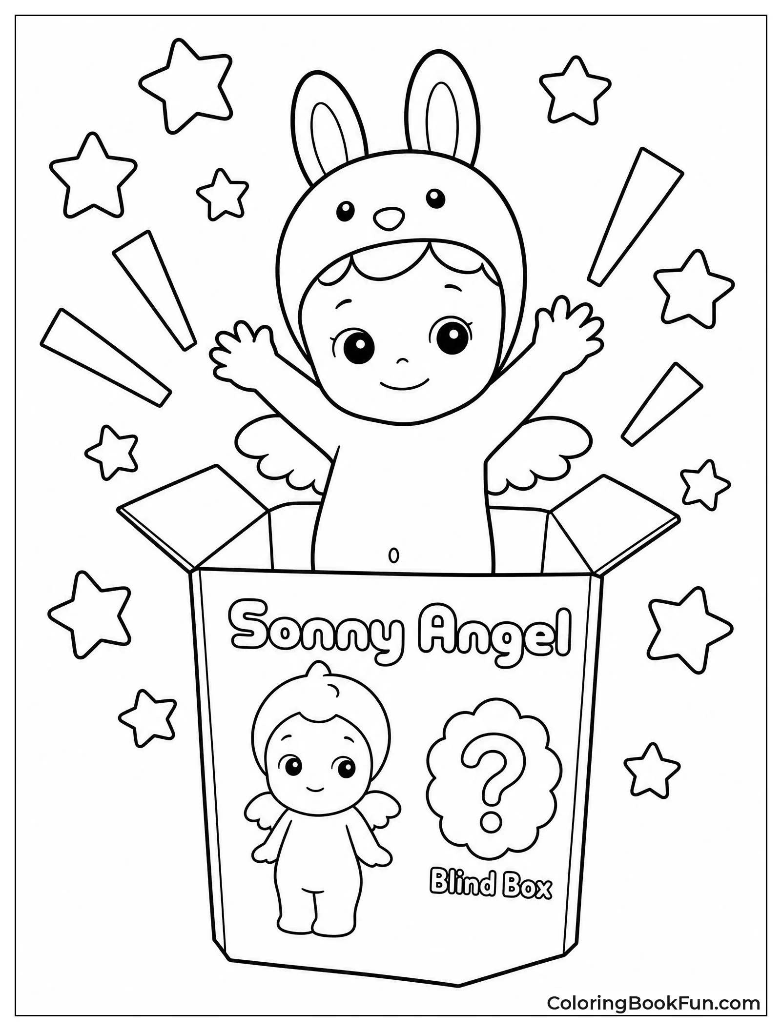 Sonny Angel Emerging from Blind Box