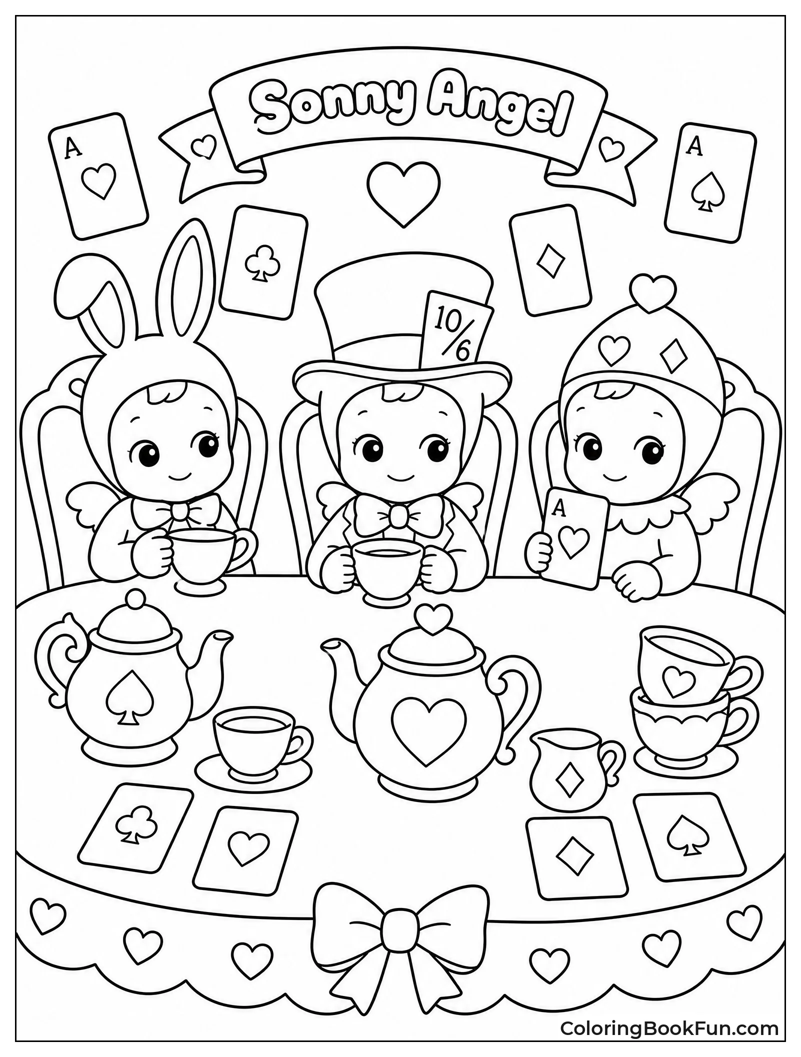 Sonny Angels at Wonderland Tea