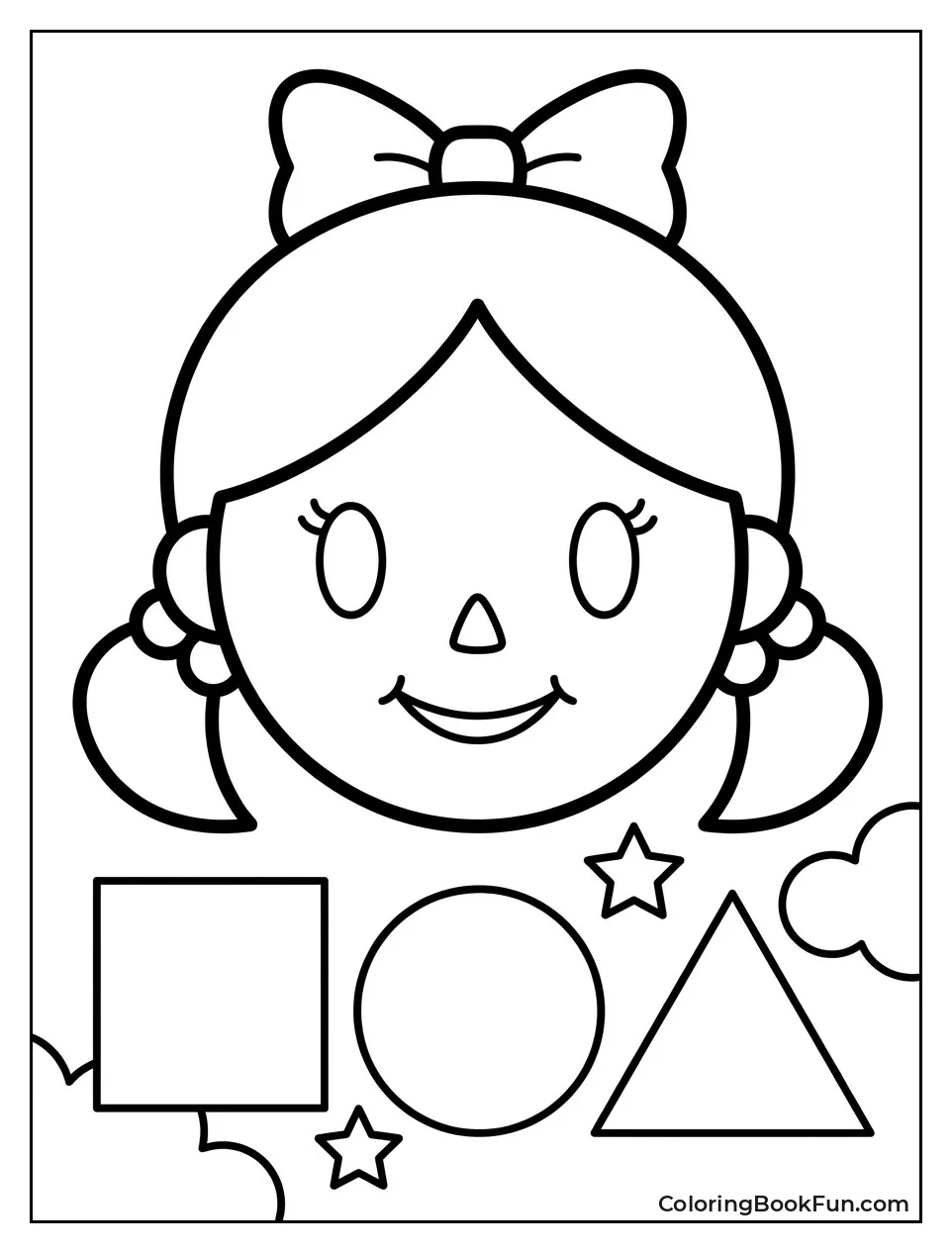 Simple Outline of Young-hee Face