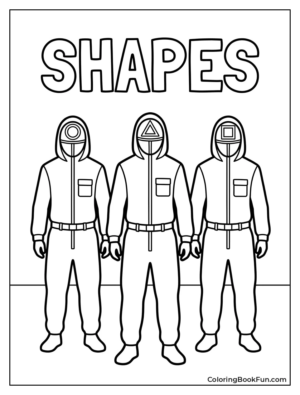 Three Guards with Different Masks