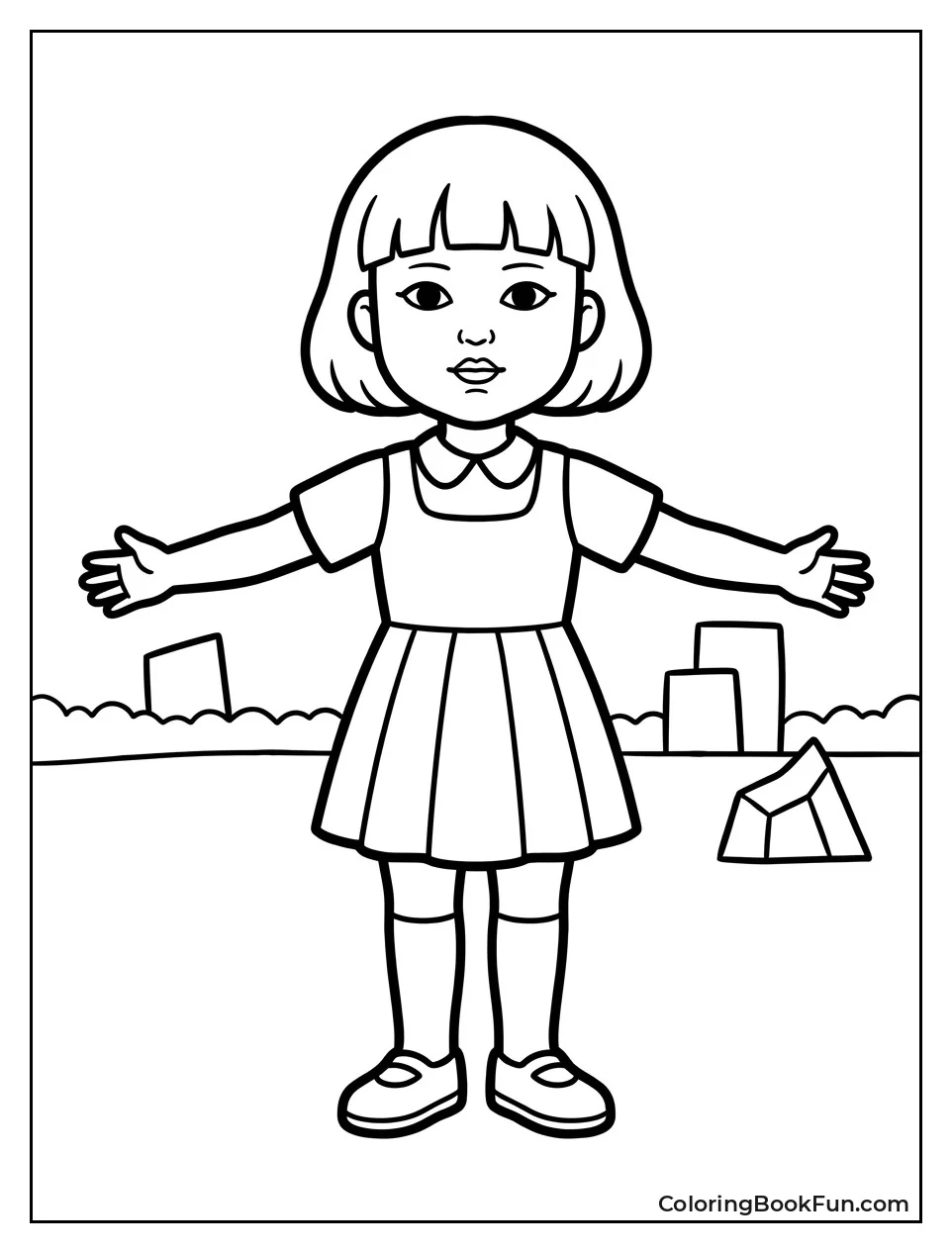 Young-hee Doll with Arms Out