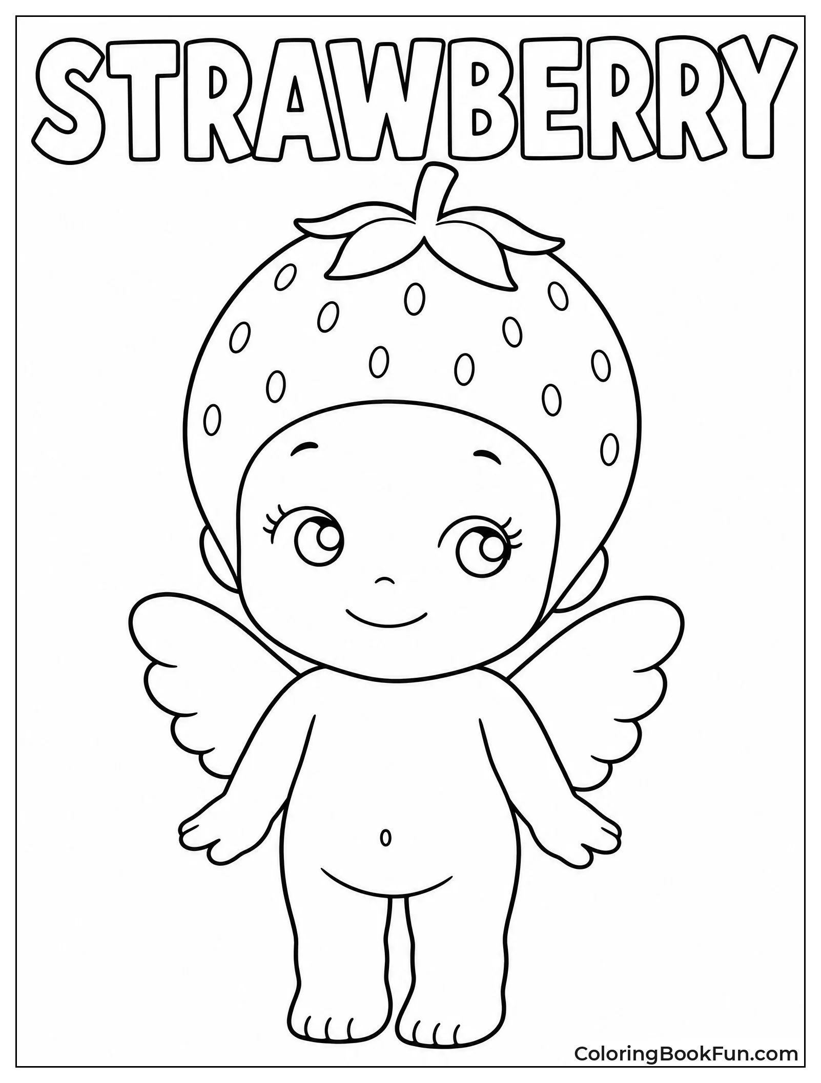 Sonny Angel with Strawberry Hat