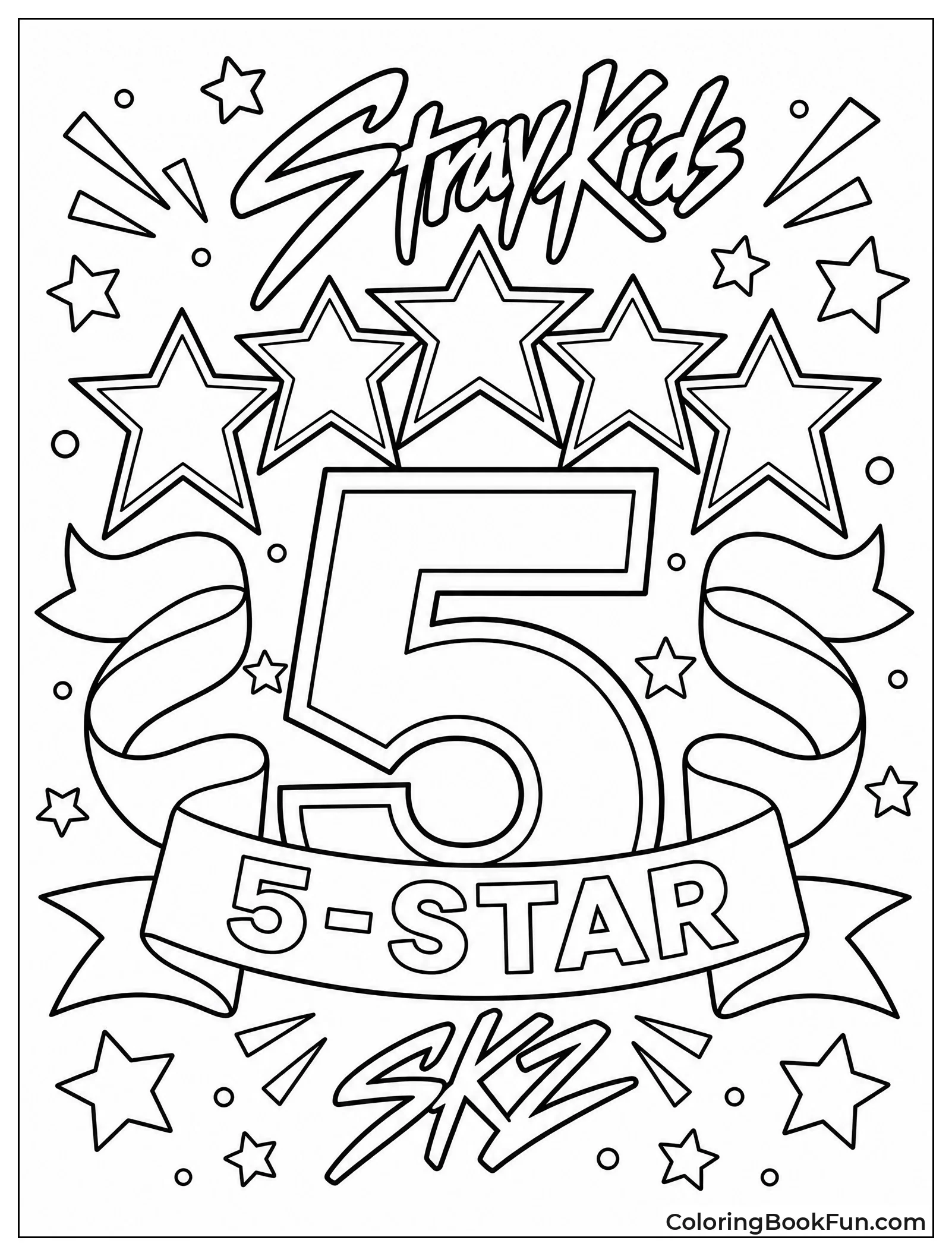 Stars and Five Star Pattern