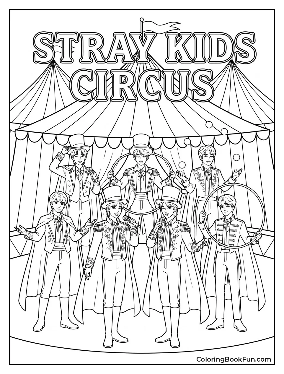 Members Performing in Circus