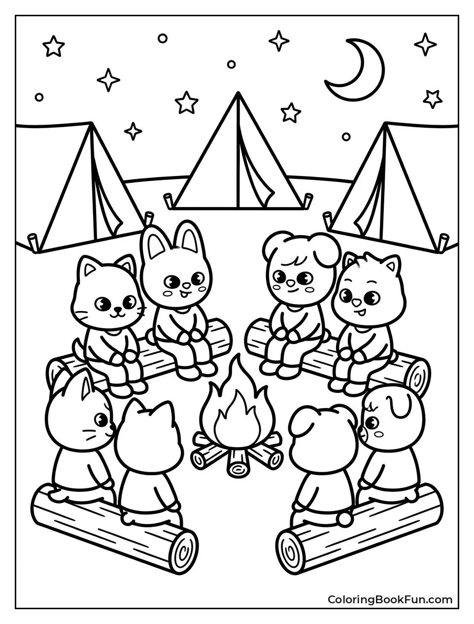 SKZOO Around Campfire