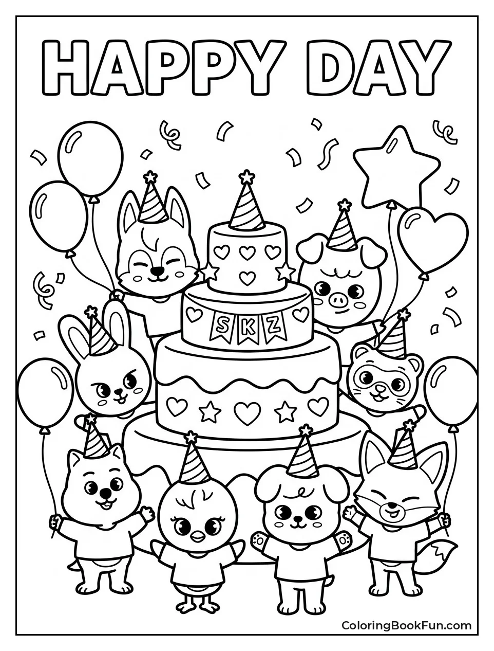 SKZOO Birthday Cake Party