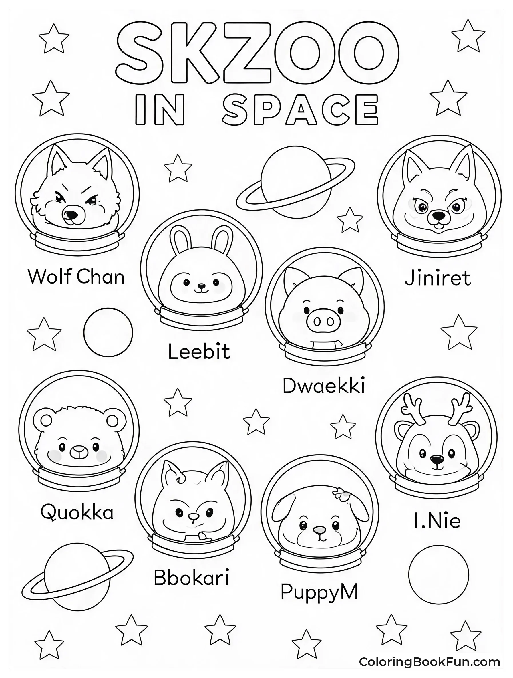 SKZOO Friends in Space