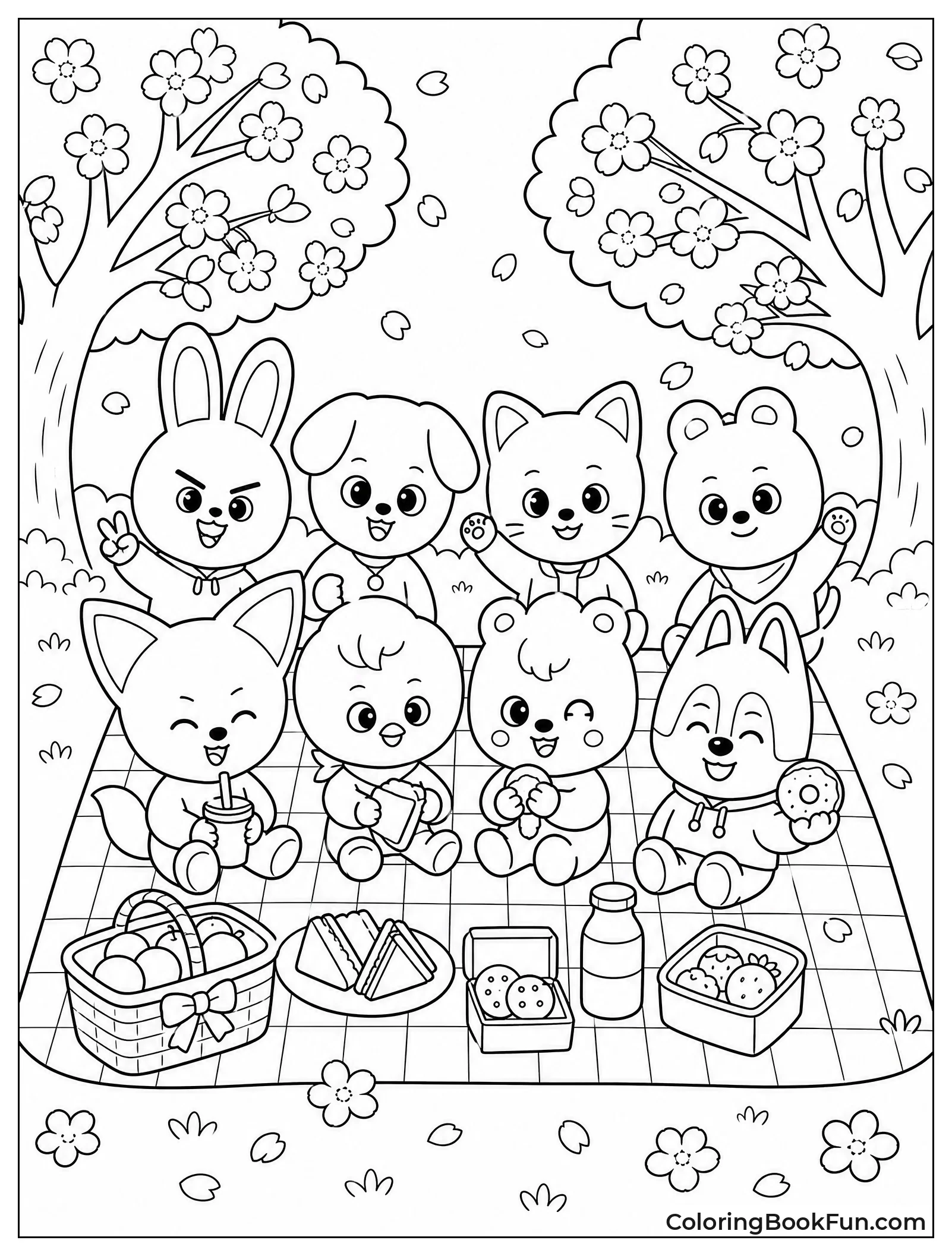 SKZOO Picnic under Trees