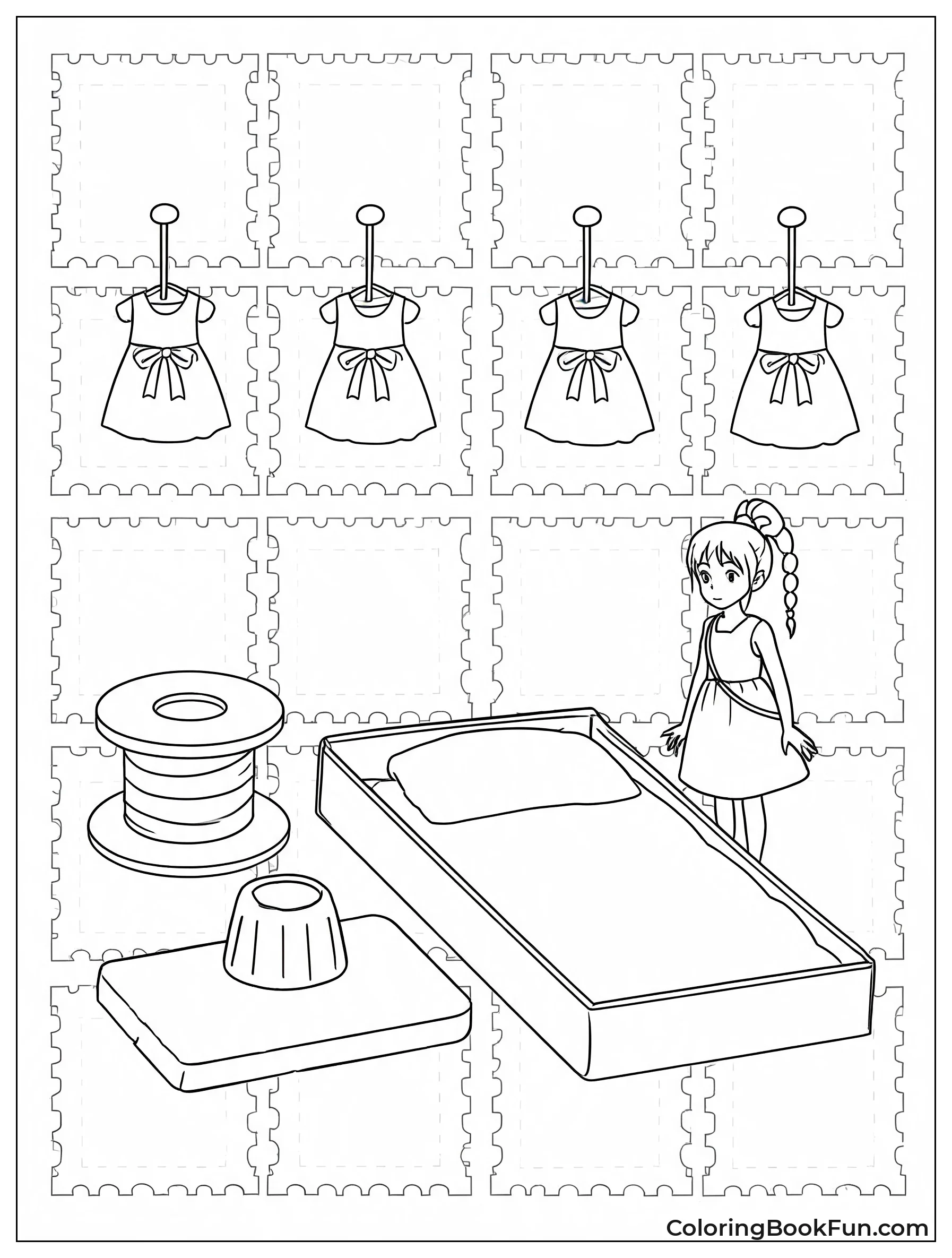 Arrietty in Tiny Borrowed Room