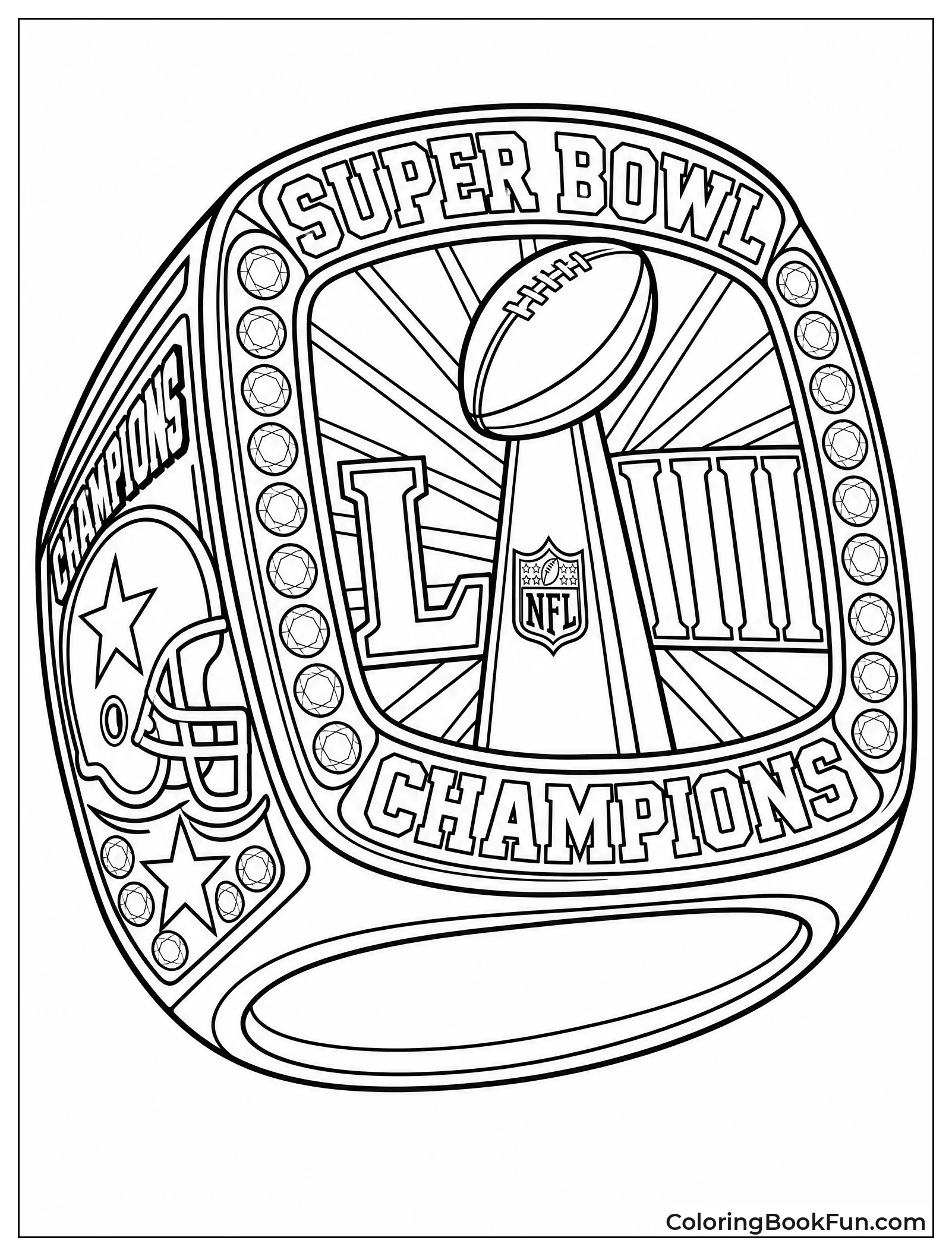 Big Super Bowl Championship Ring