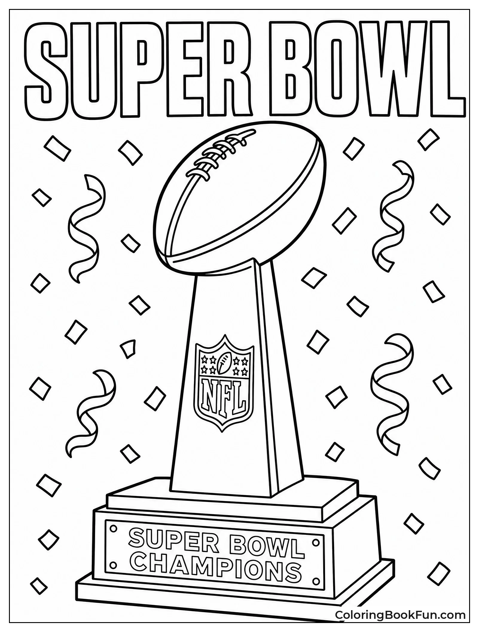 Trophy Stands Tall on Pedestal