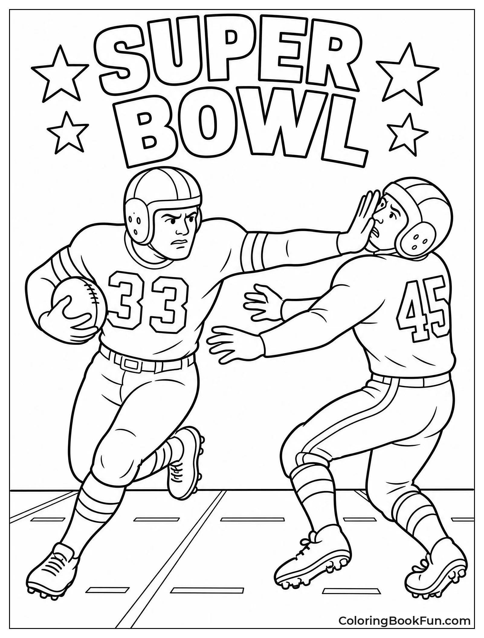 Old Player Runs with Ball