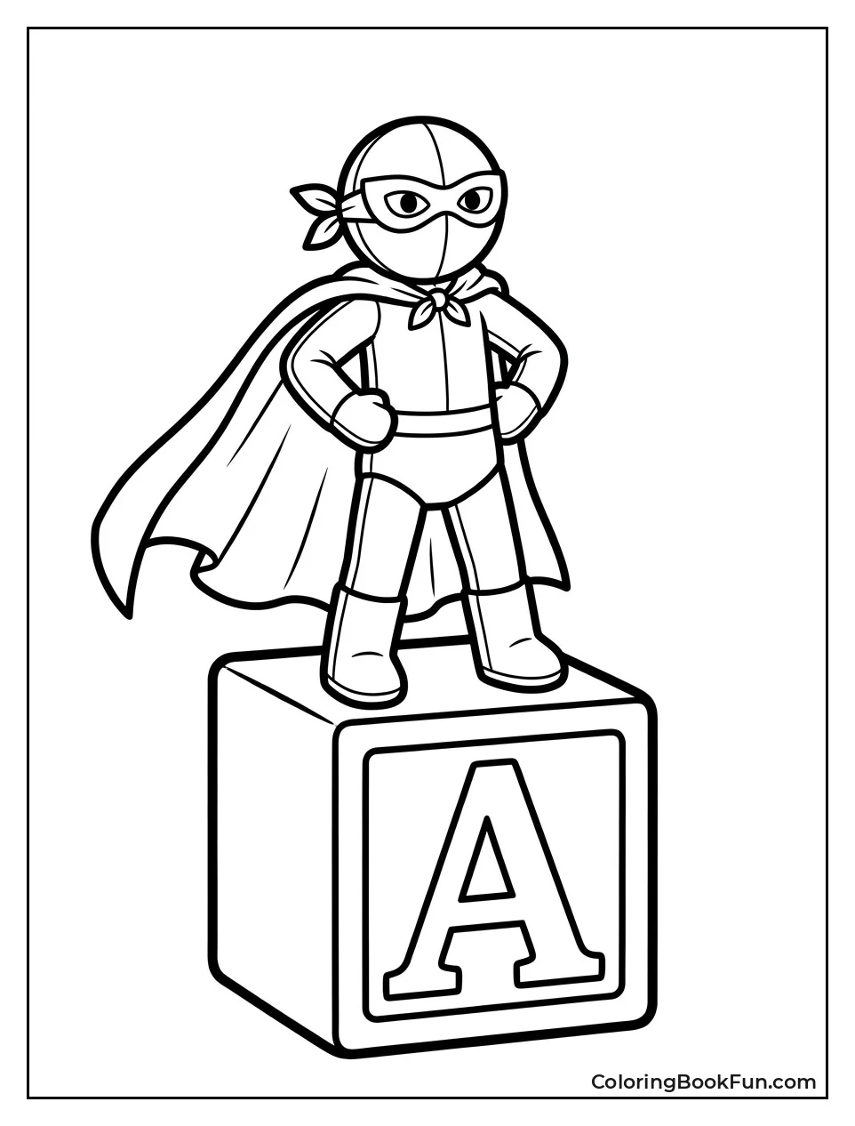 Superhero Doll in Power Pose