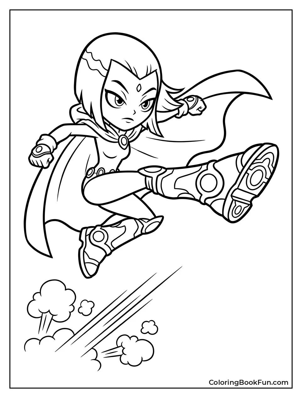 Lady Legasus Kicking With Power