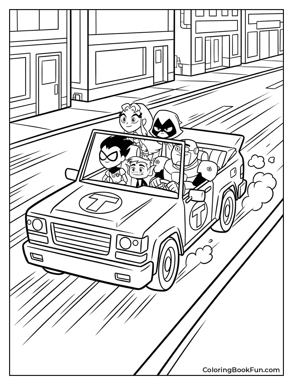 Team Racing In T Car