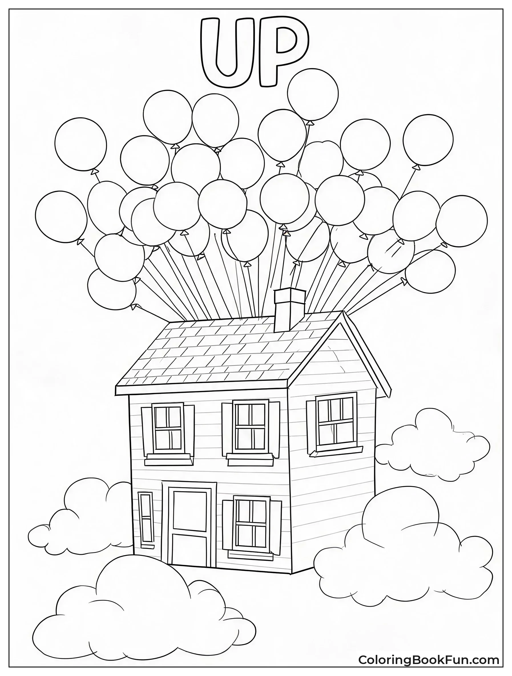 House Floats High Above Clouds