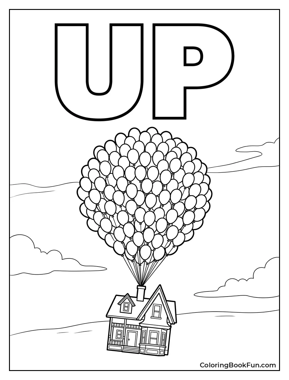 Balloons Lift House Into Sky