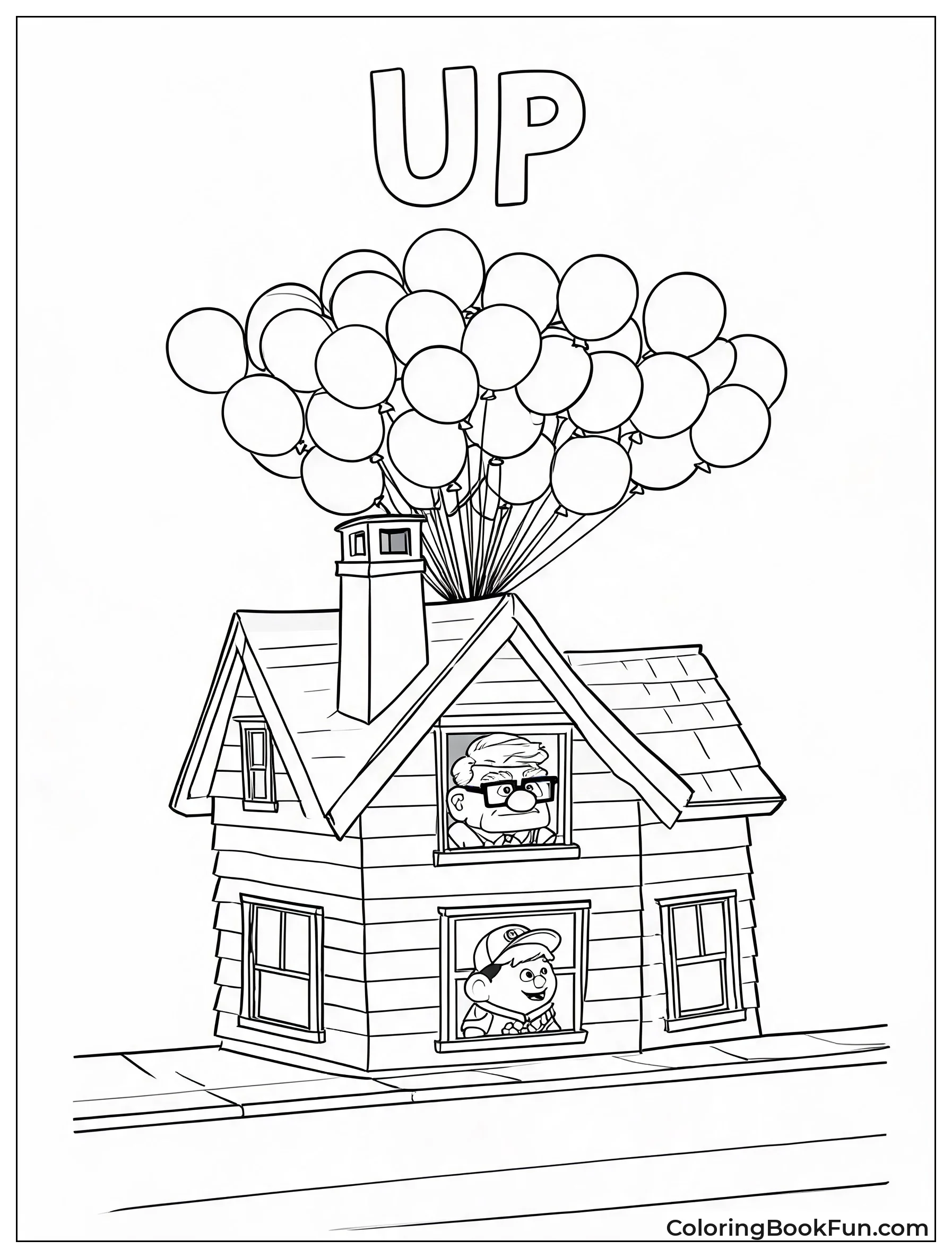 Balloons Burst From the Chimney