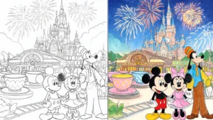 disneyland coloring pages