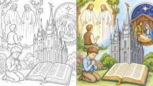 lds coloring pages