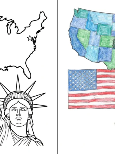 United States coloring pages