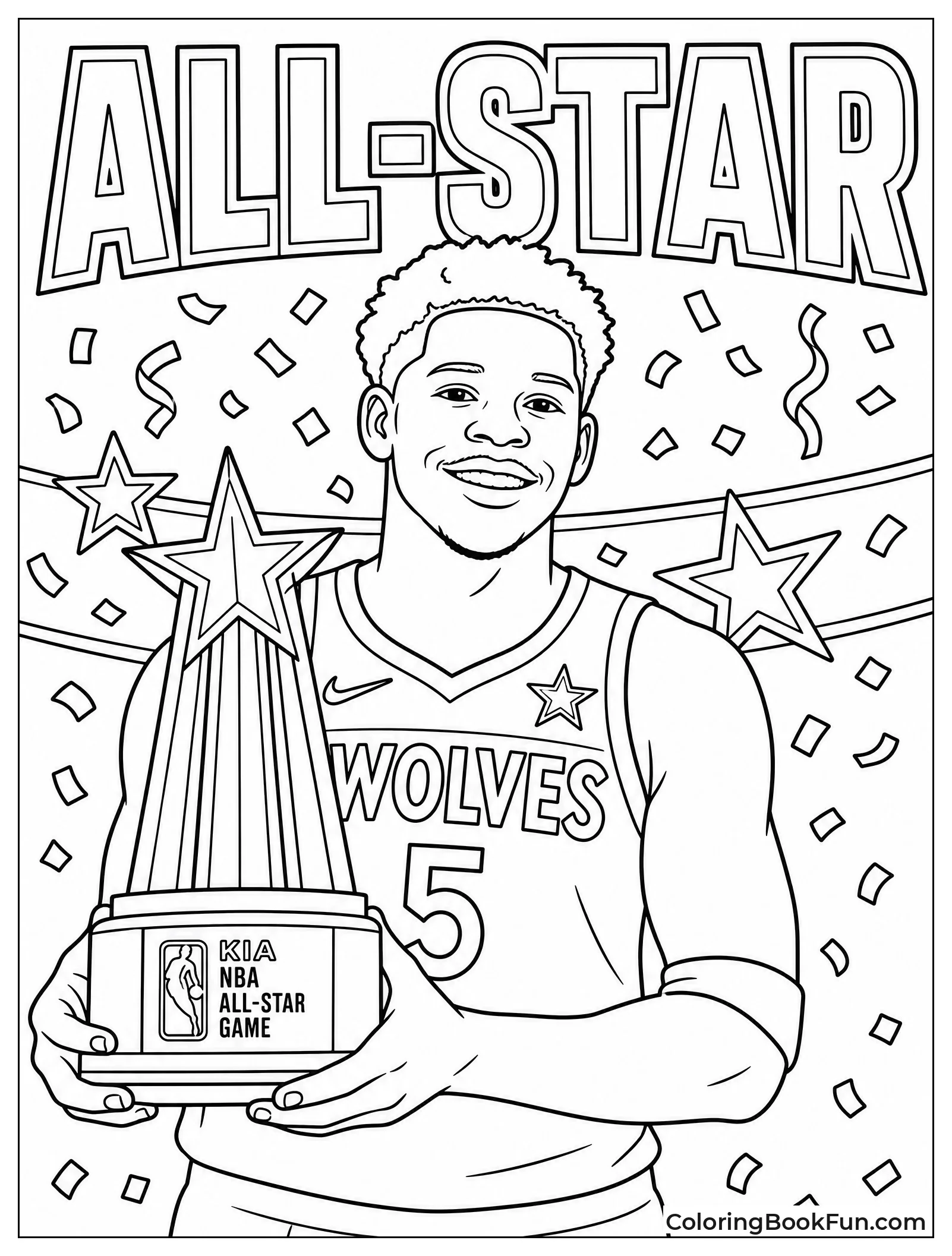 Anthony Holding All Star Trophy