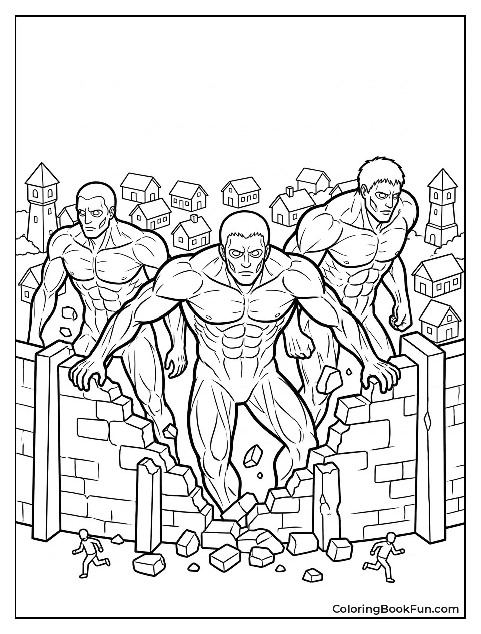Giants Smash Through the Big Walls