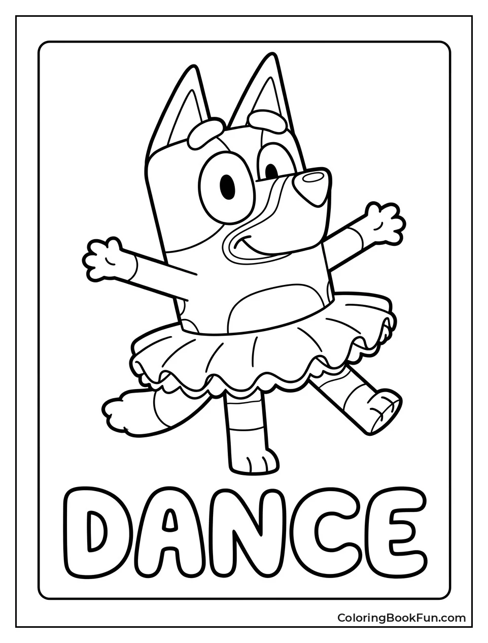Ballerina Muffin Twirling in Tutu